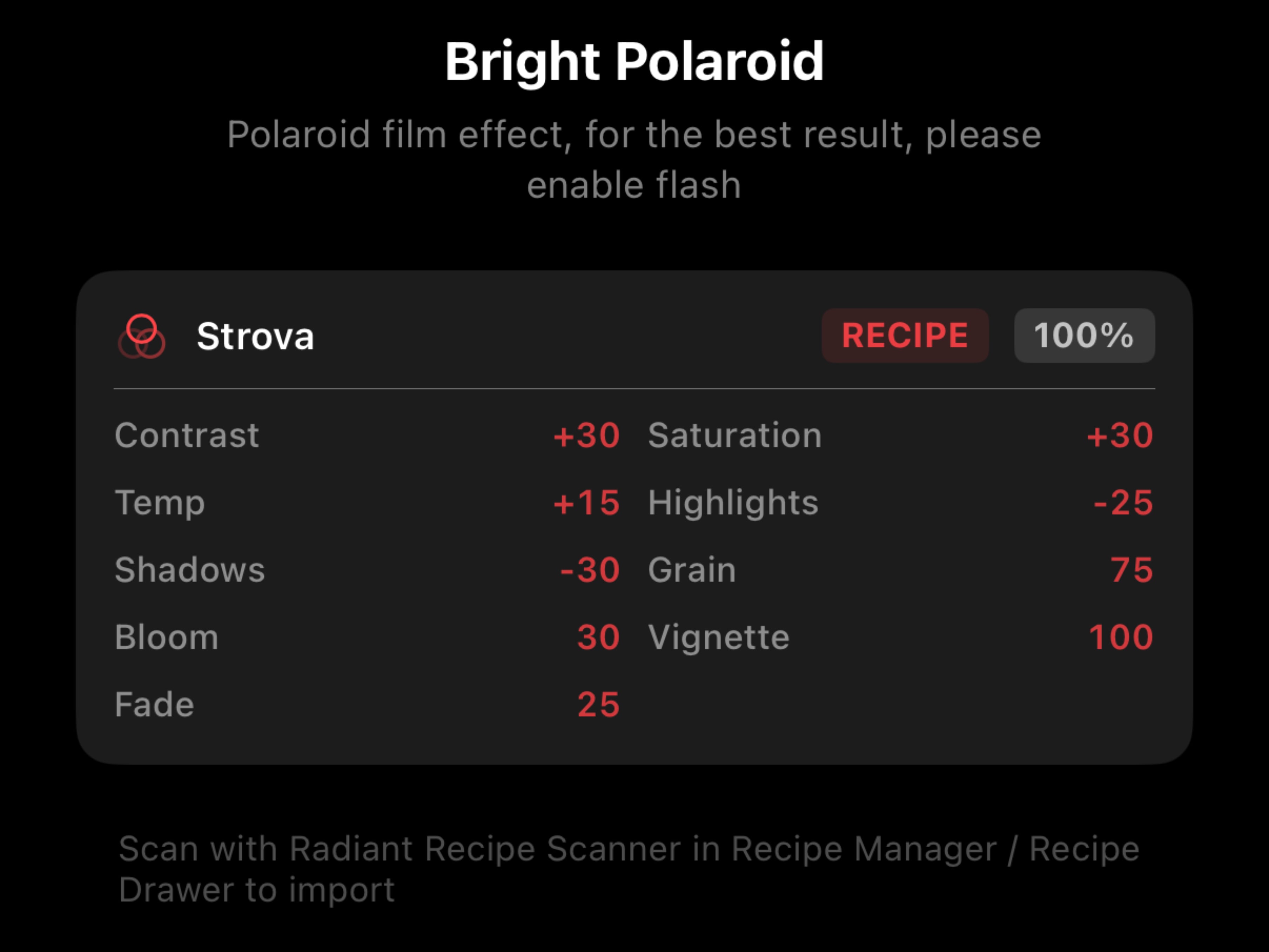 Recipes
