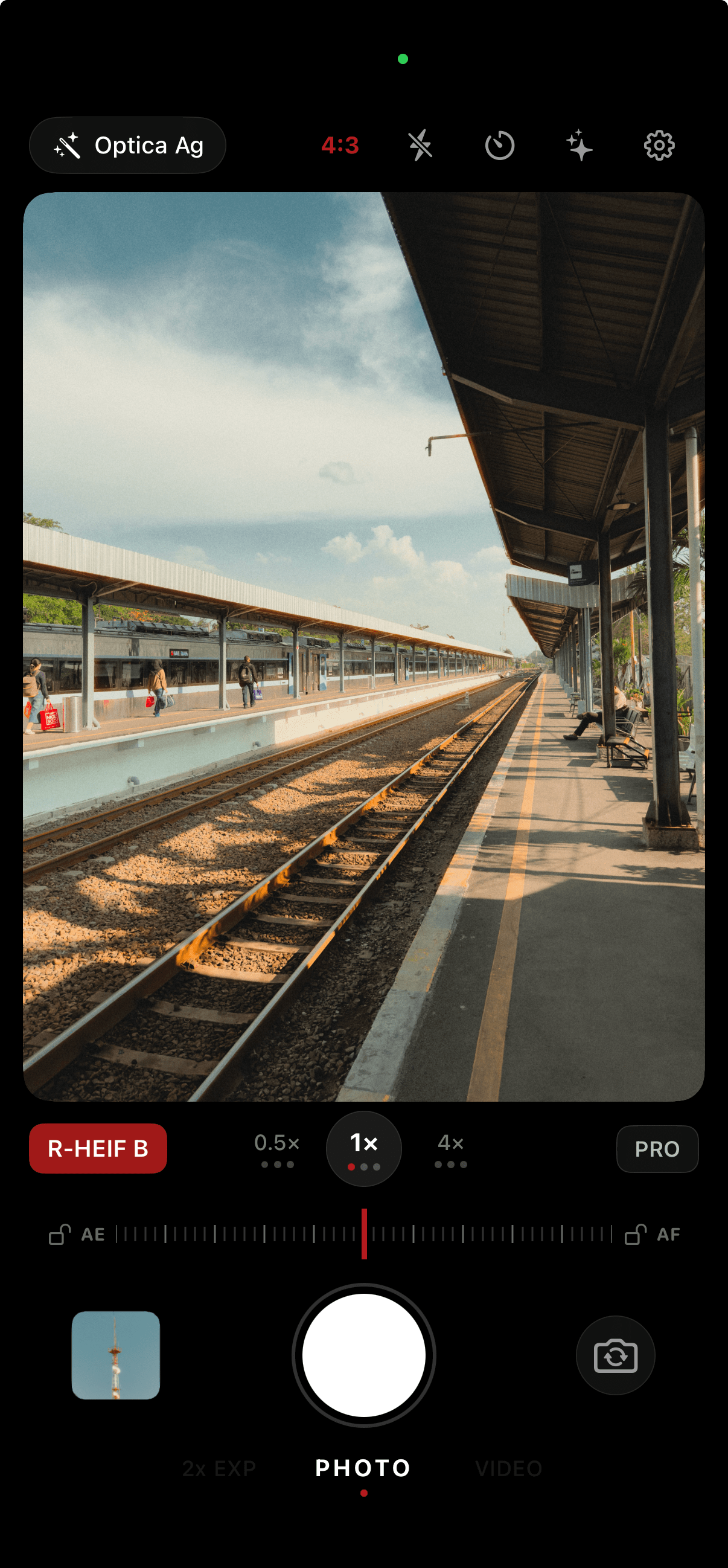 Radiant Camera app